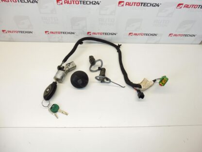 Kit serratura Citroën C8 + 1 chiave 4162Y4 4162Y2