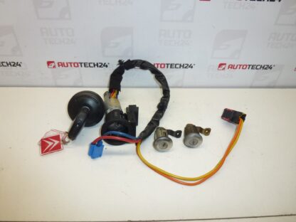 Set serratura + 1 chiave Citroën Xsara 4162RY 4162Z4