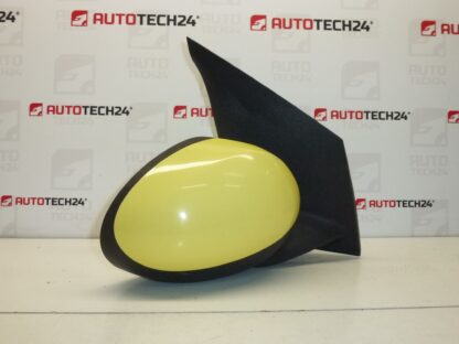 Specchio destro giallo Citroën C1 Peugeot 107 KBL 87910-0H010 87910-0H011