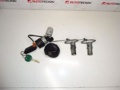 Set serratura Citroën C8 Peugeot 807 + 1 chiave 4162KL